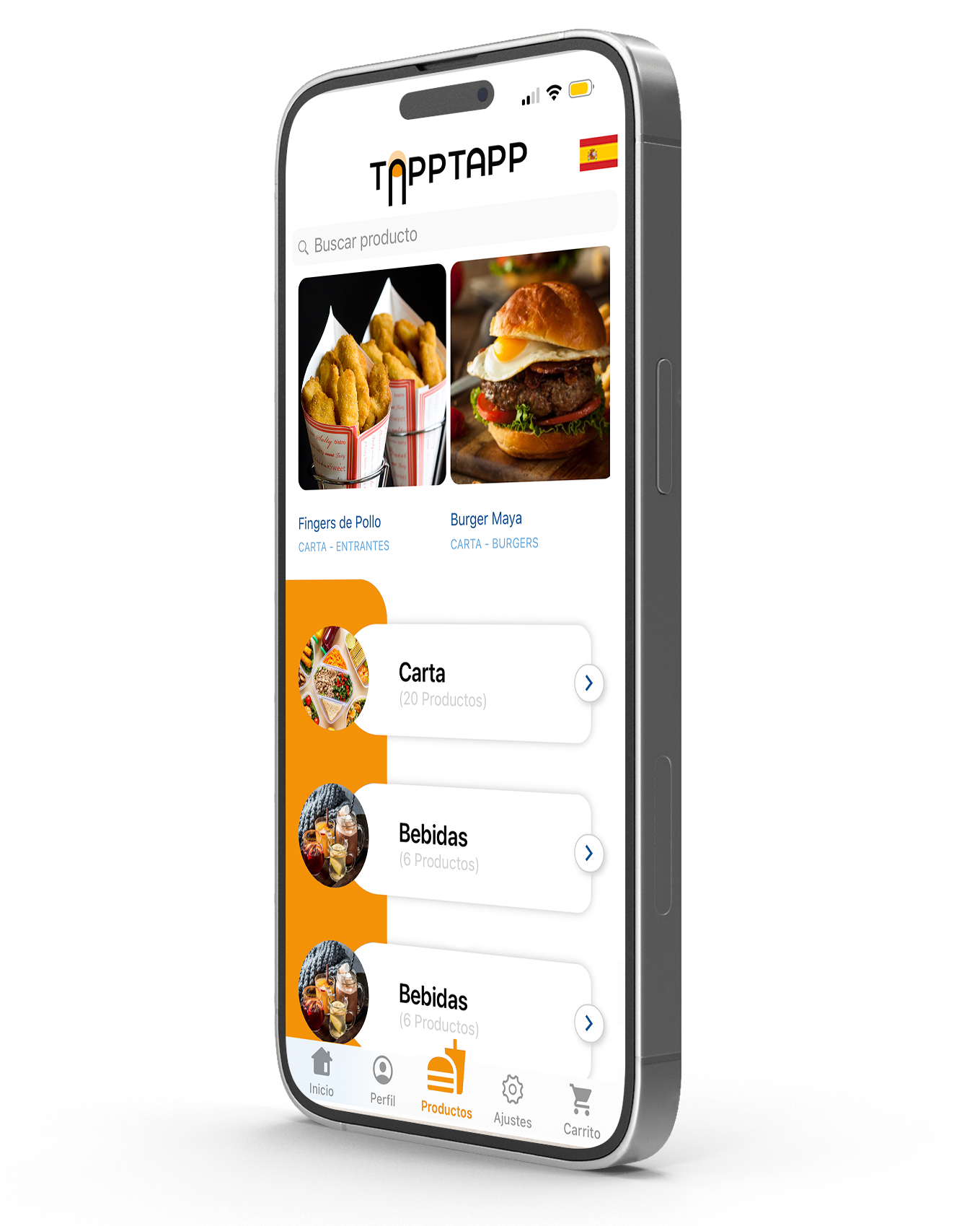 WebApp de pedidos TappTapp